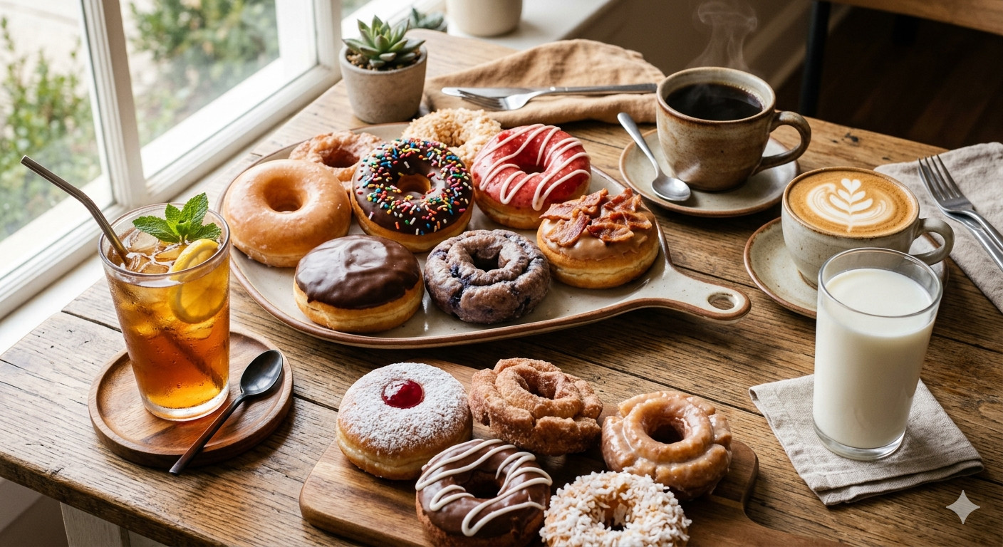 Drinks that go with donuts